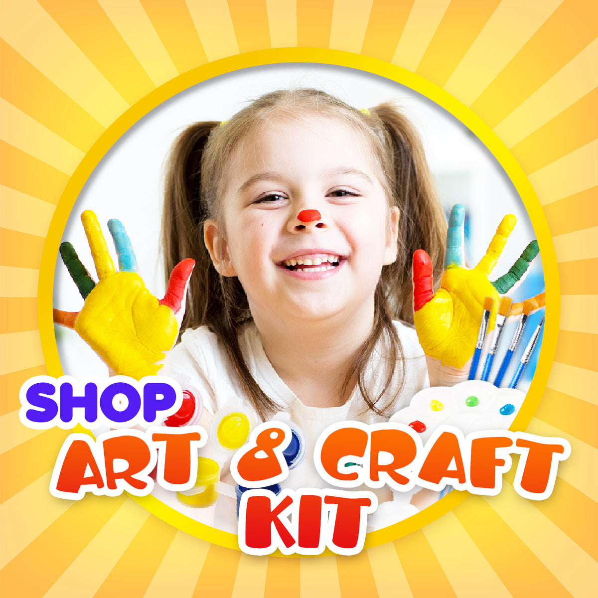  FUNZBO Arts and Crafts Supplies for Kids - Kids Craft Kit with Art  Supplies & Craft Supplies, Preschool Learning Activities, School Art  Project, DIY Birthday Gifts, Crafts for Kids Age 4-6