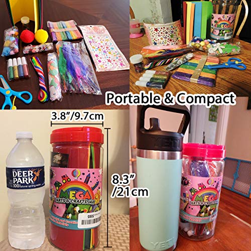Arts and Crafts Jar Supplies (Large)