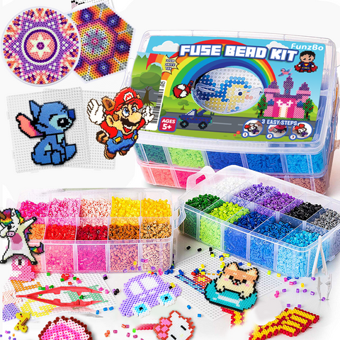 Fuse Beads for Kids Craft Art | Funzbo™