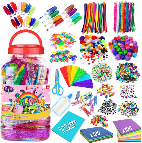 Arts and Crafts Jar Supplies (XX-large) | Funzbo™